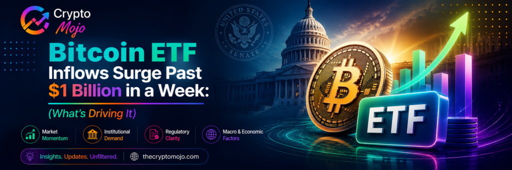 Bitcoin ETF inflows surge